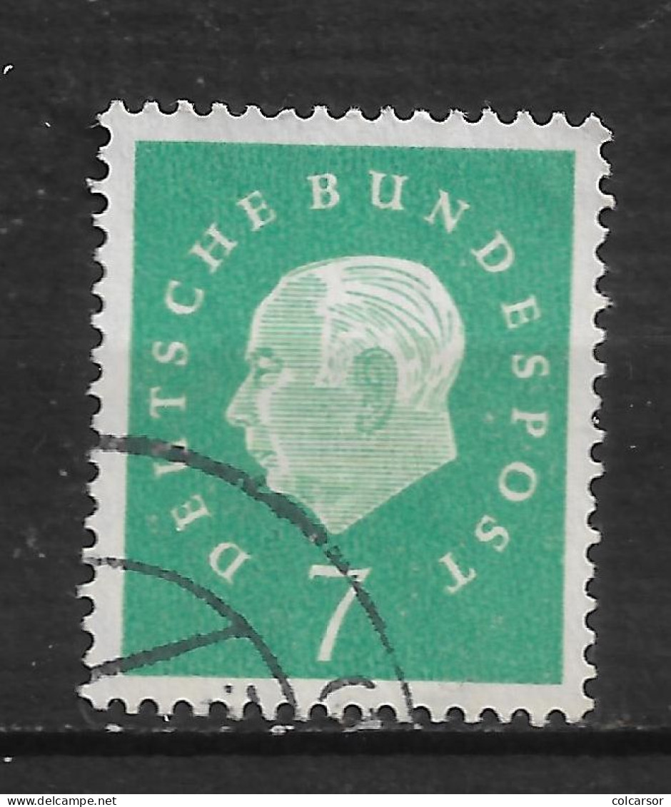 ALLEMAGNE FÉDÉRALE " N°  173  " HEUSS " - Used Stamps
