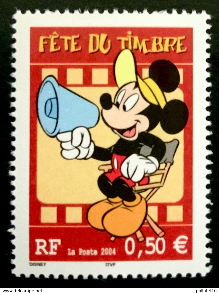 2004 FRANCE N 3641 FÊTE DU TIMBRE MICKEY - NEUF** - Nuovi