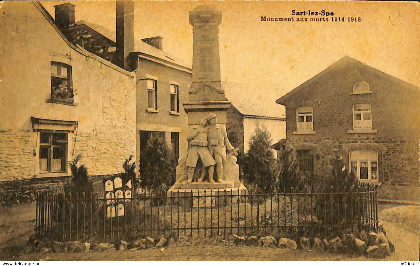 Belgique - Liège - Spa-lez-Spa - Monument Aux Morts 1914-1918 - Spa