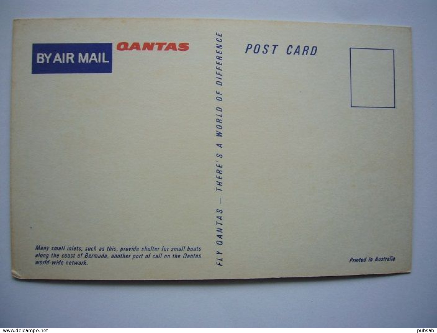 Avion / Airplane / QANTAS / Bermuda / Airline Issue - 1946-....: Moderne