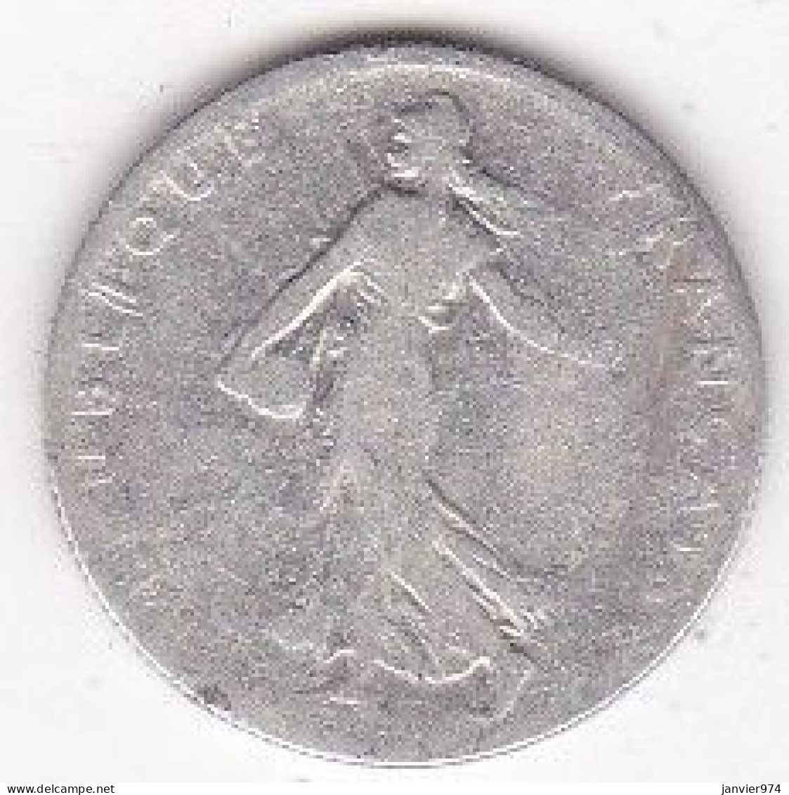 50 Centimes Semeuse 1906, En Argent - 50 Centimes