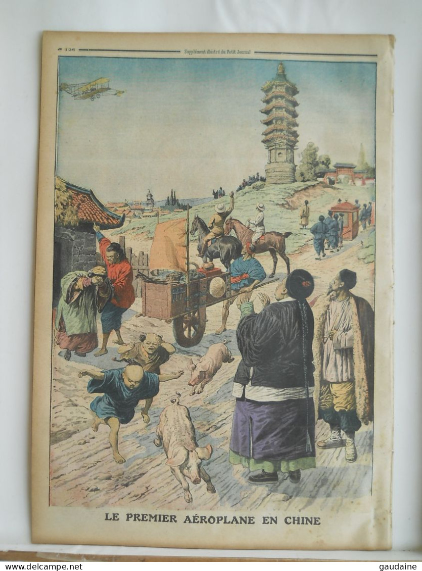 LE PETIT JOURNAL N°1065 - 16 AVRIL 1911 - ŒUFS DE PAQUES – AEROPLANE EN CHINE - CHINA - Le Petit Journal