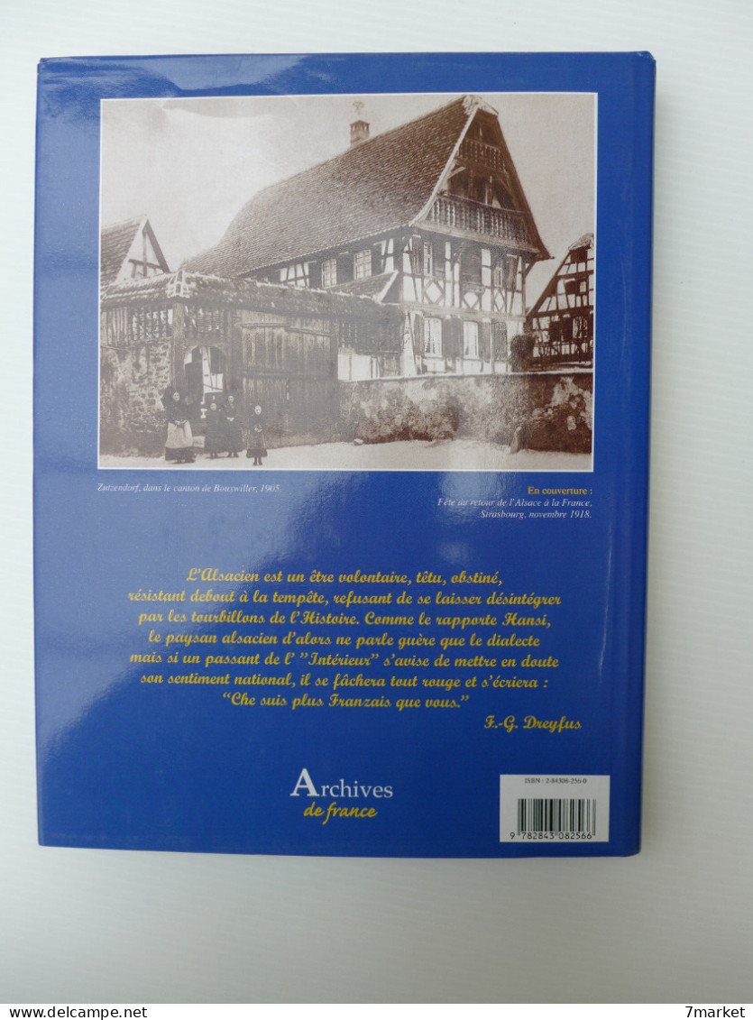 Jacques Borgé, Nicolas Viasnoff - Archives De France Alsace / éd.de Lodi - Année 2002 - Alsace