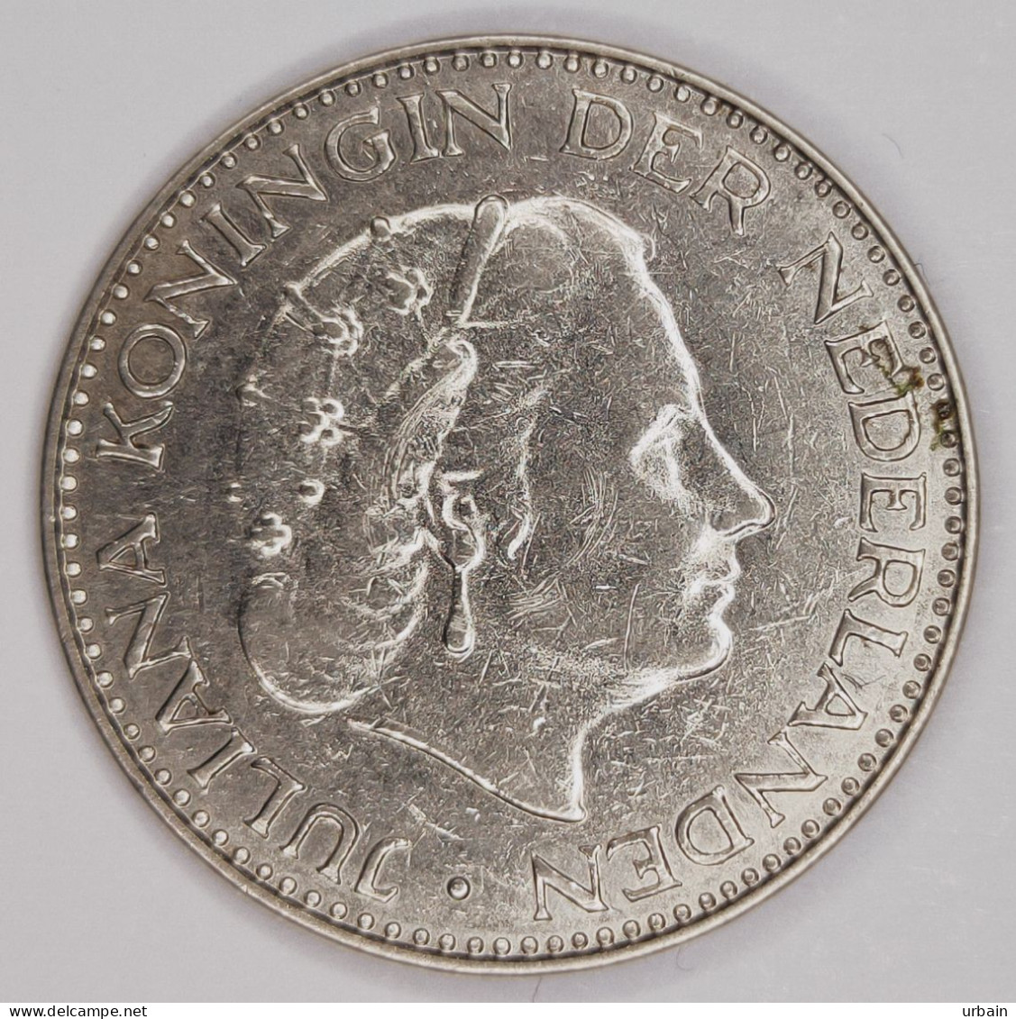 Lot 9 coins - NETHERLANDS - 1965 to 1980 - Queen Juliana (1949 - 1980)