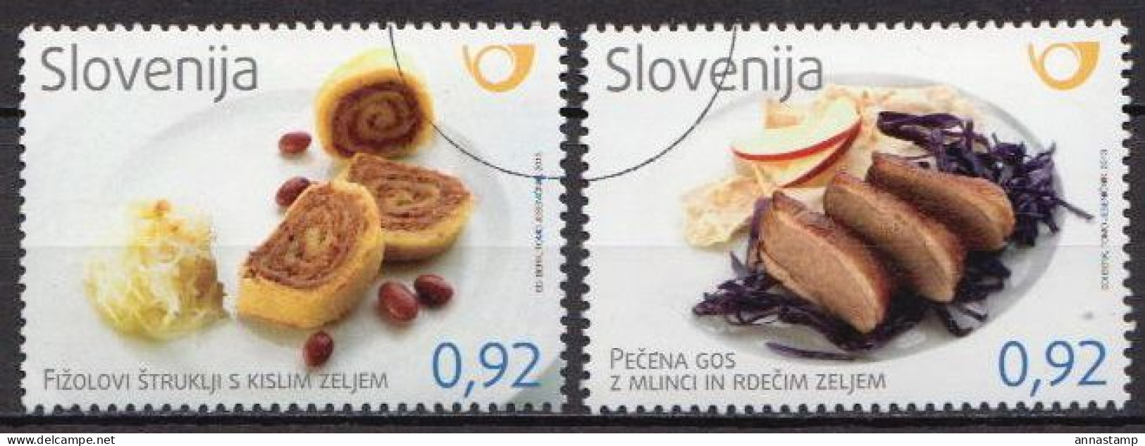 Slovenia MNH Stamps, Specimen - Levensmiddelen