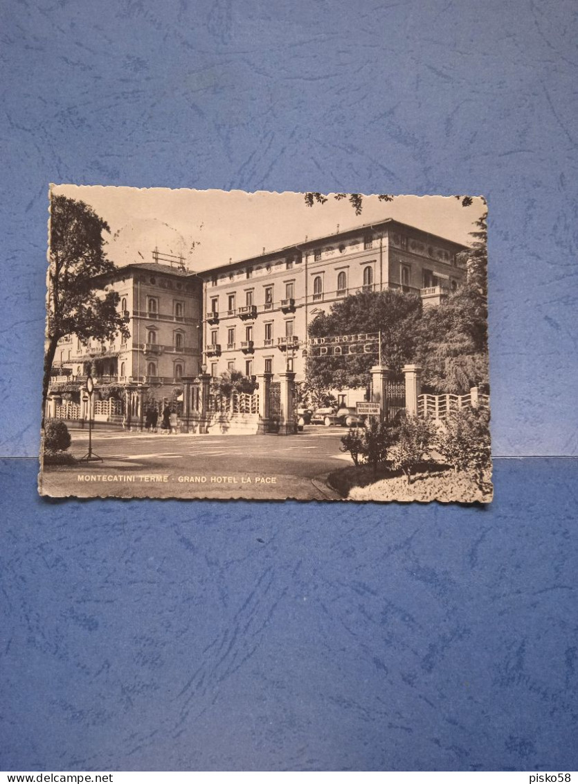 Montecatini Terme-grand Hotel La Pace-fg-1952 - Hotels & Gaststätten