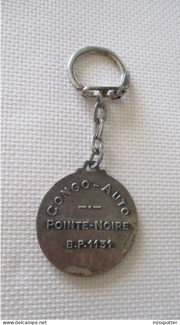 Porte Clé Vintage Garage Congo Auto Pointe -Noire - Key-rings