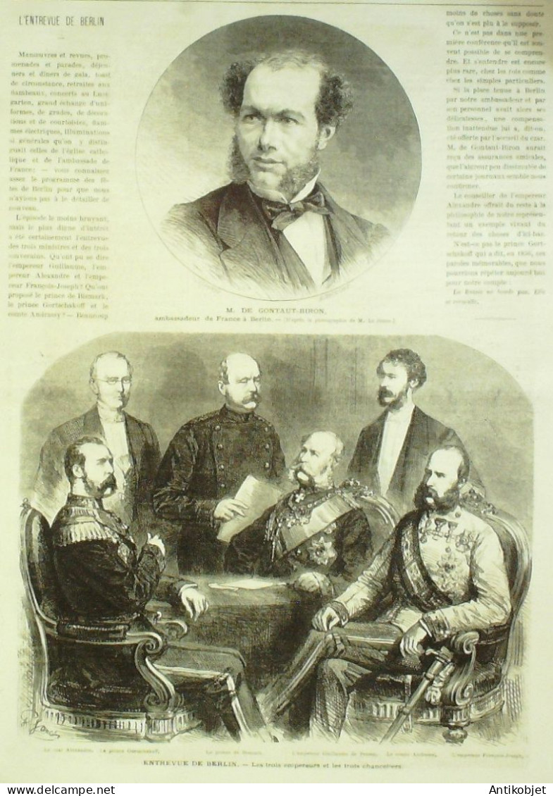 Le Monde Illustré 1872 N°806 Italie Milan Allemagne Berlin Angleterre Wollwich Belgique Bruxelles - 1850 - 1899