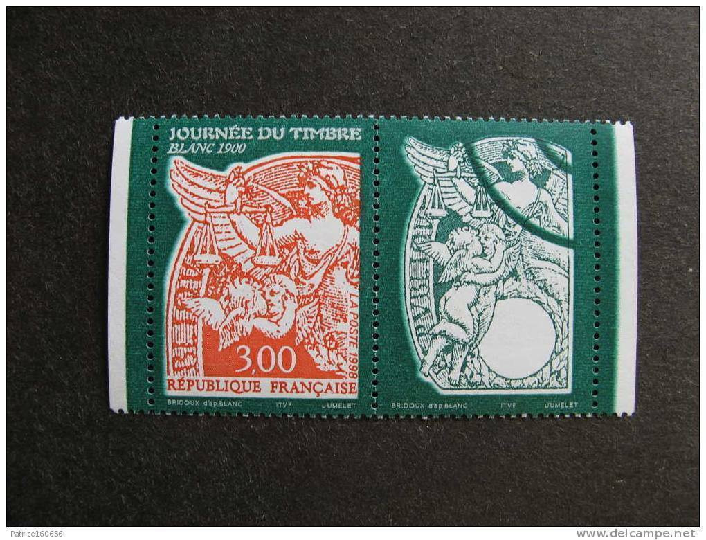 TB N° 3136a ( Avec Vignette) , Timbre De Carnet, Neuf XX. - Unused Stamps