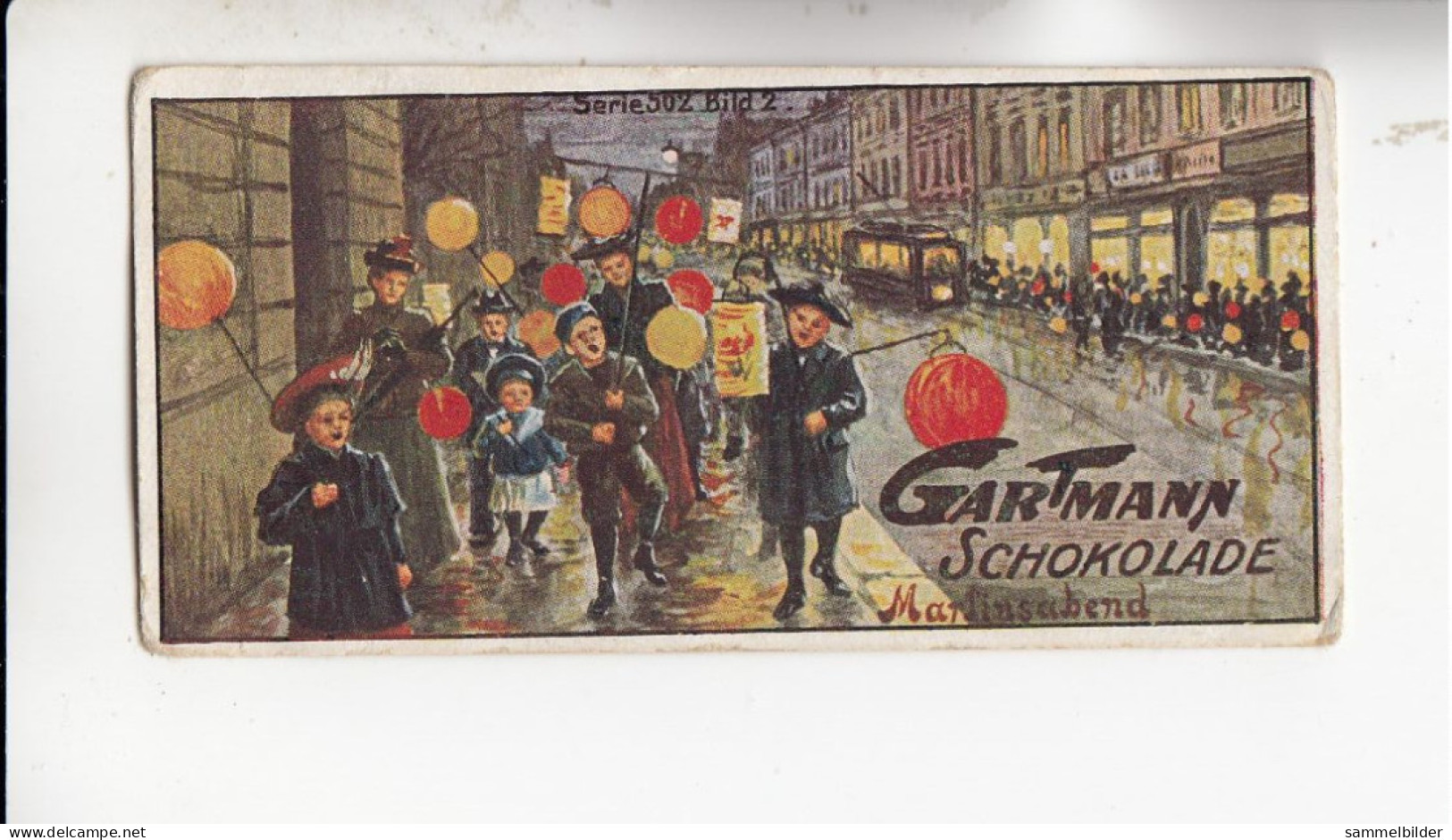 Gartmann Kinderjahre Martinsabend     Serie 502 #2 Von 1917 - Sonstige & Ohne Zuordnung