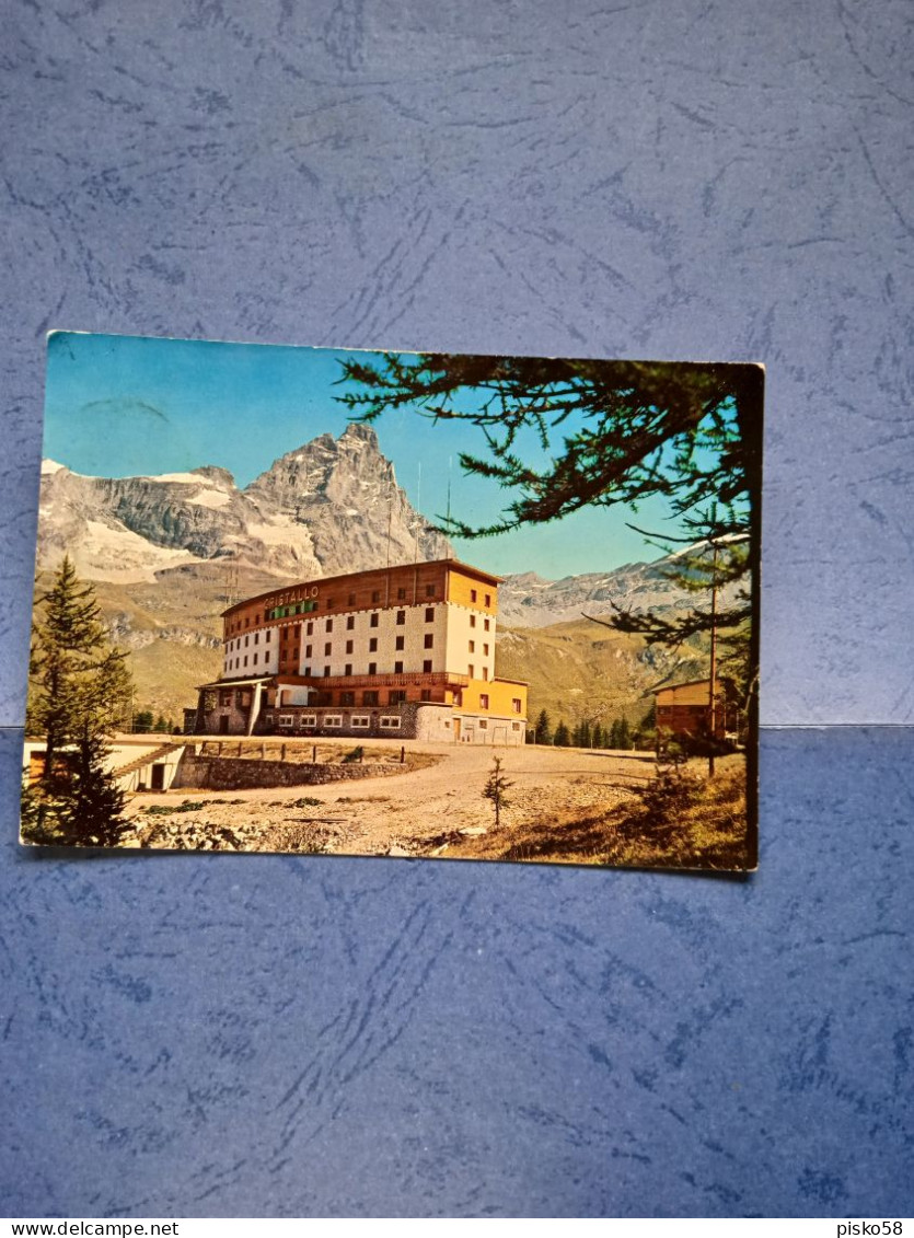 Cervinia-albergo Cristallo-fg-1962 - Hotels & Gaststätten