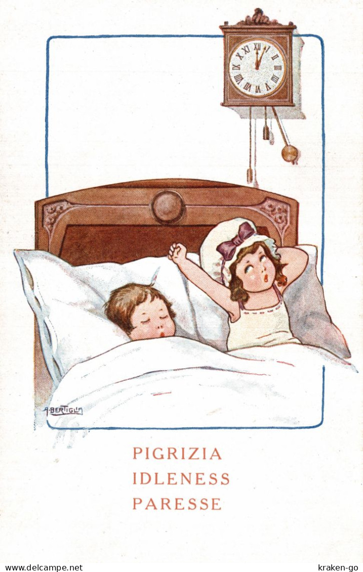 A. BERTIGLIA - Vizi E Peccati Capitali: Pigrizia - NV - #047 - Bertiglia, A.