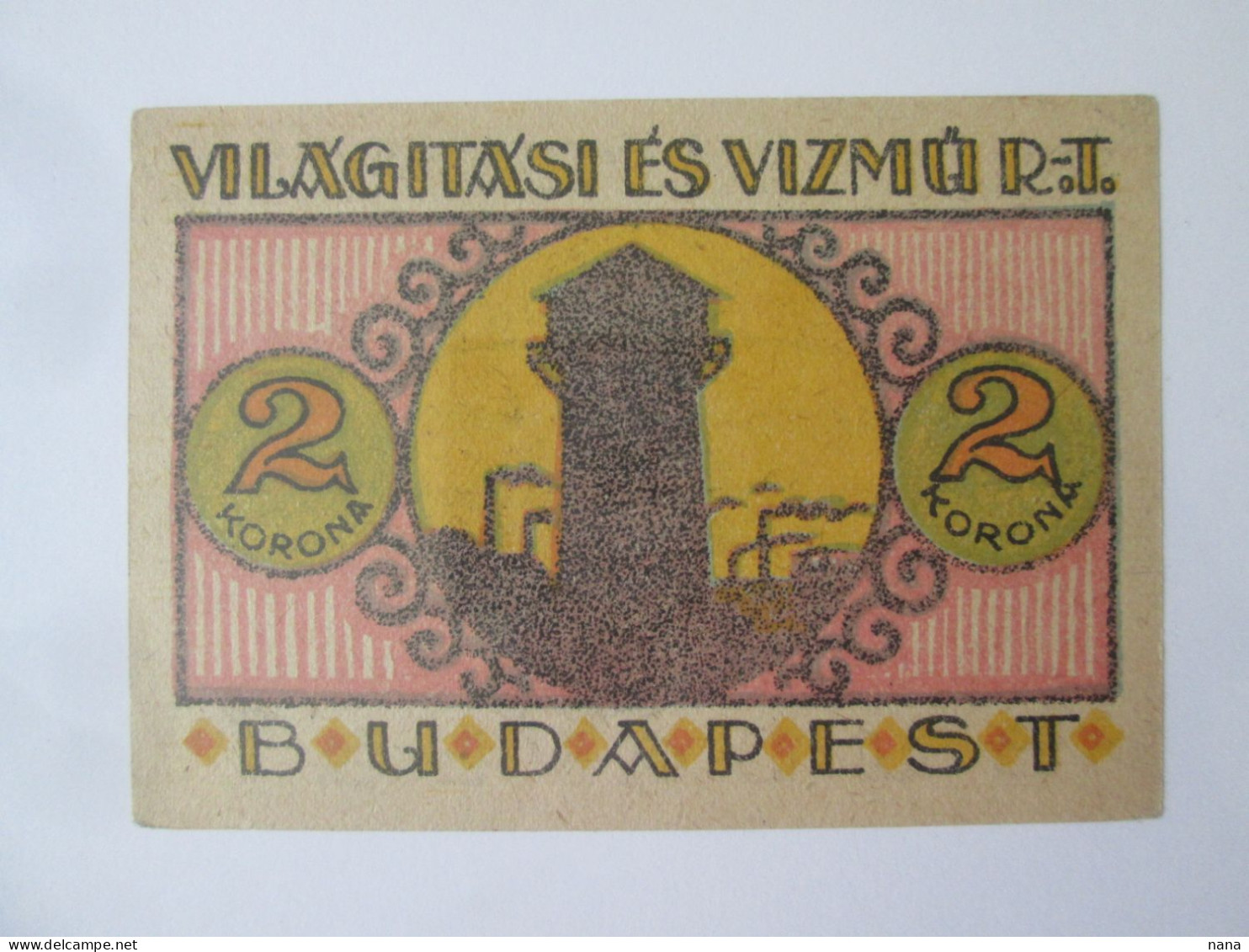 Hongrie/Hungary 2 Korona 1920 UNC Budapest See Pictures - Ungheria