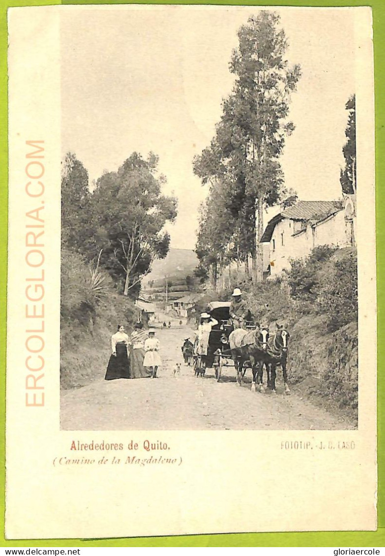 Af2416 - ECUADOR - Vintage Postcard -  Quitoco - Ecuador