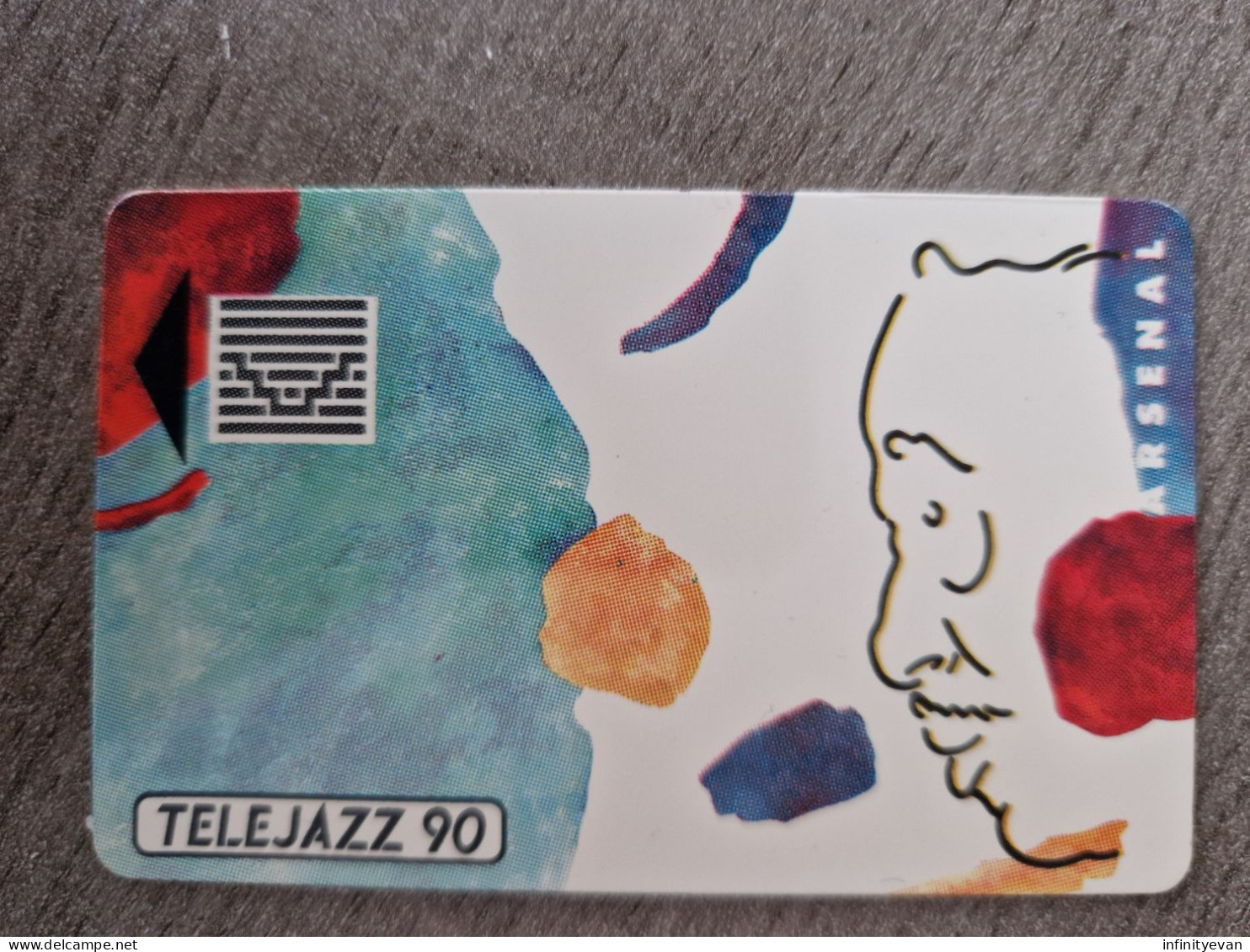 CARTE ARSENAL TELEJAZZ 90 - Other & Unclassified