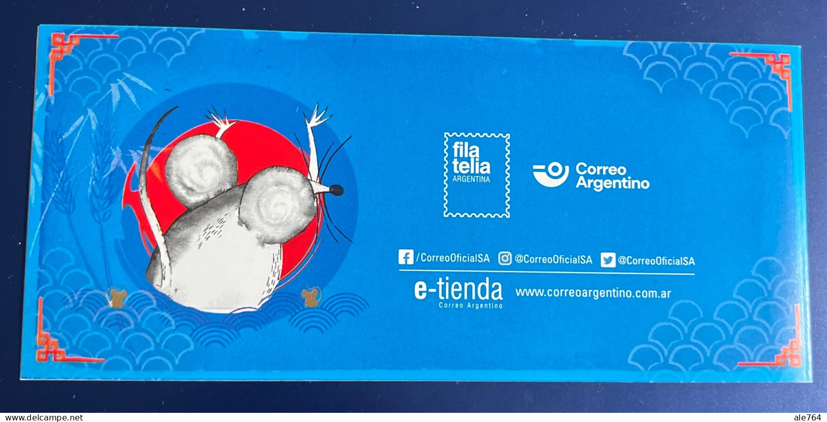 Argentina 2020 Carnet Año De La Rata, Horóscopo Chino, N 82, MNH. - Unused Stamps