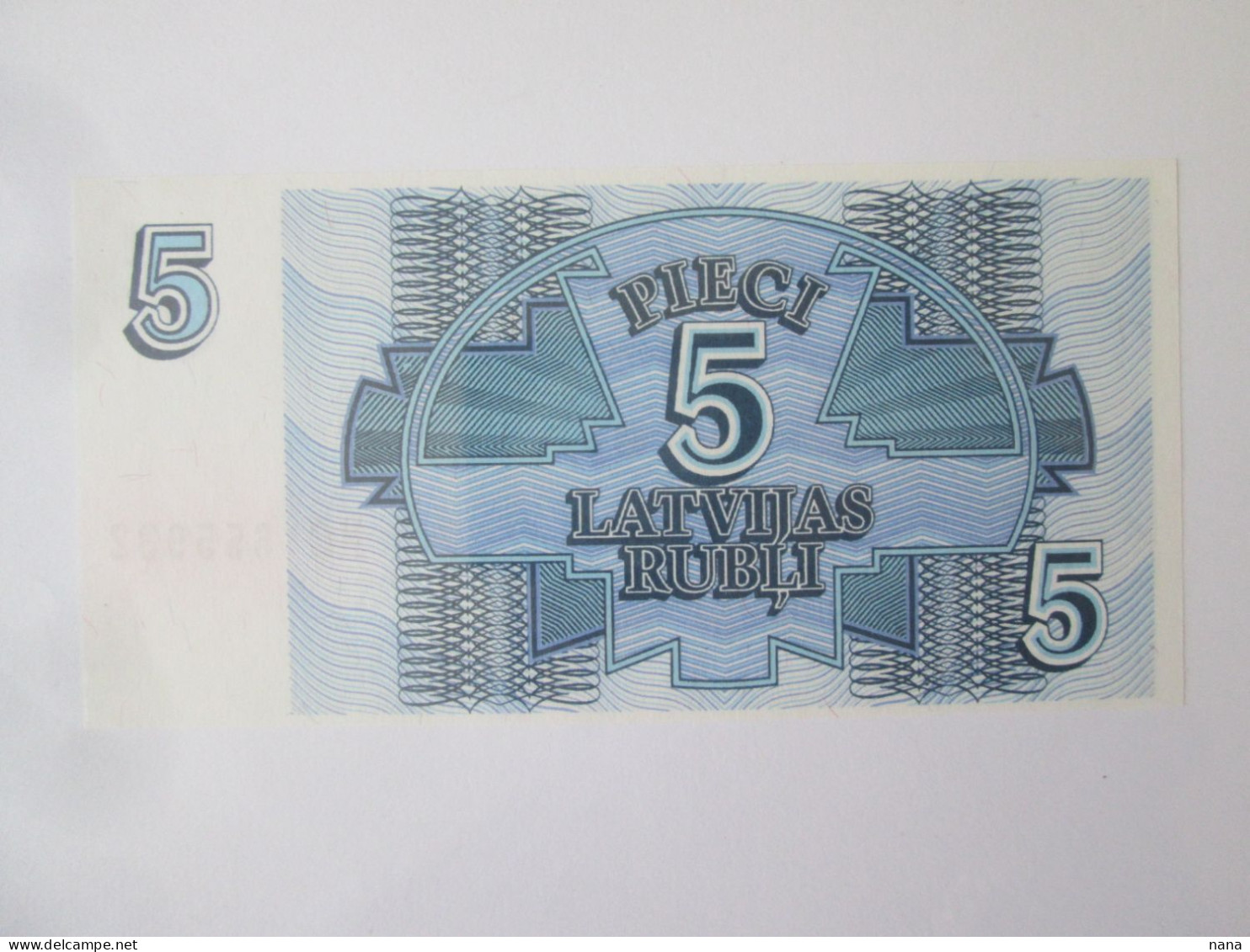 Lettonie/Latvia 5 Rubli 1992 UNC Banknote See Pictures - Lettonia