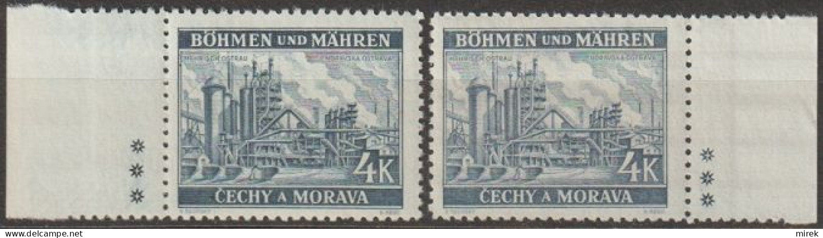 029/ Pof. 37, Border Stamps With Plate Mark +++ - Neufs