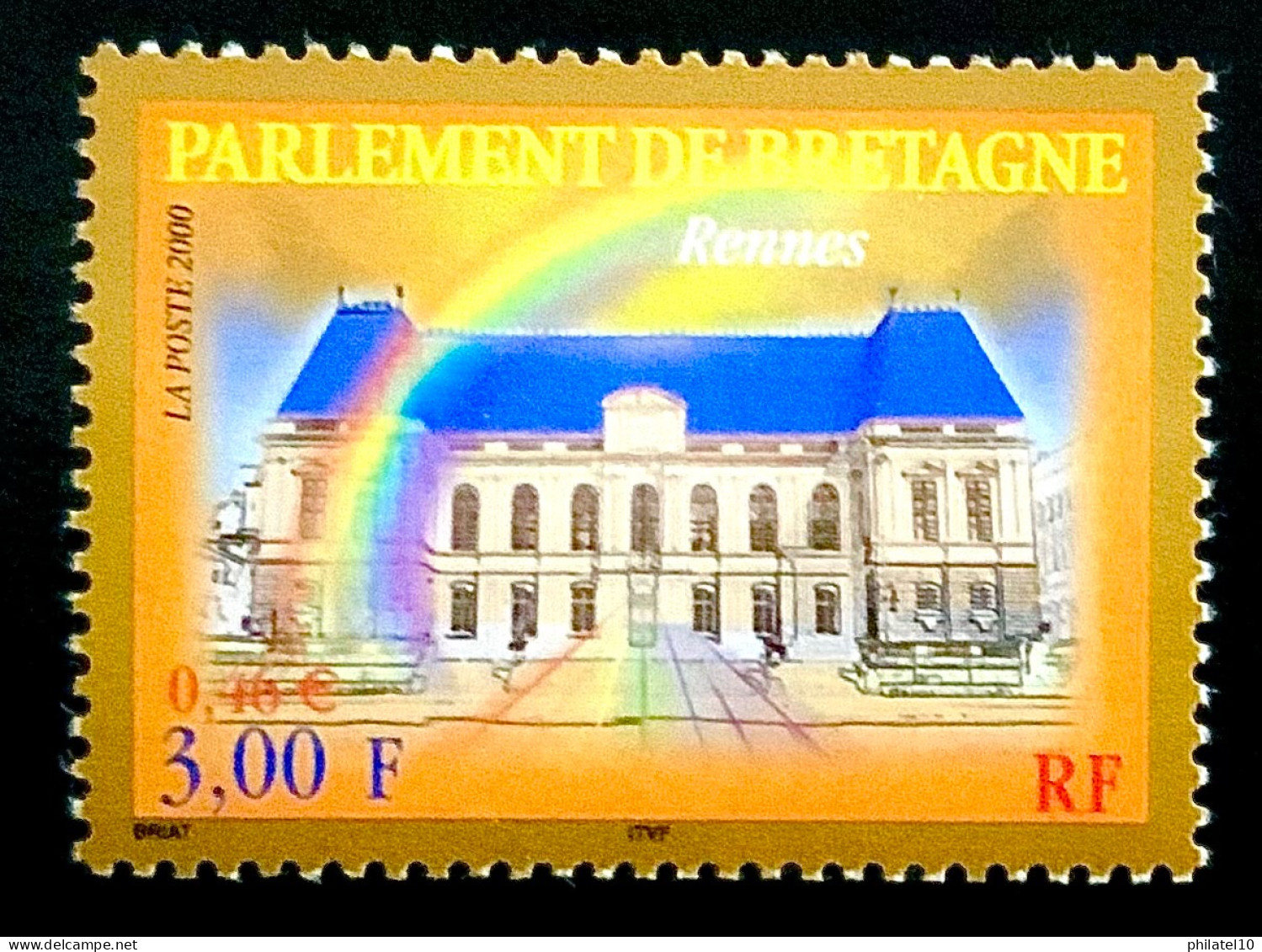 2000 FRANCE N 3307 PARLEMENT DE BRETAGNE - NEUF** - Nuovi