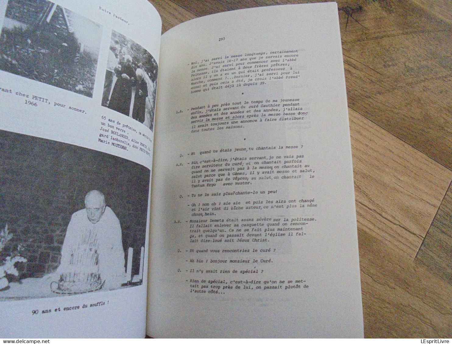 SI GÊNES M'ETAIT CONTE Regionalisme Rendeux La Roche en Ardenne Vie Rurale Récit Témoignages Fête Procession Ecole