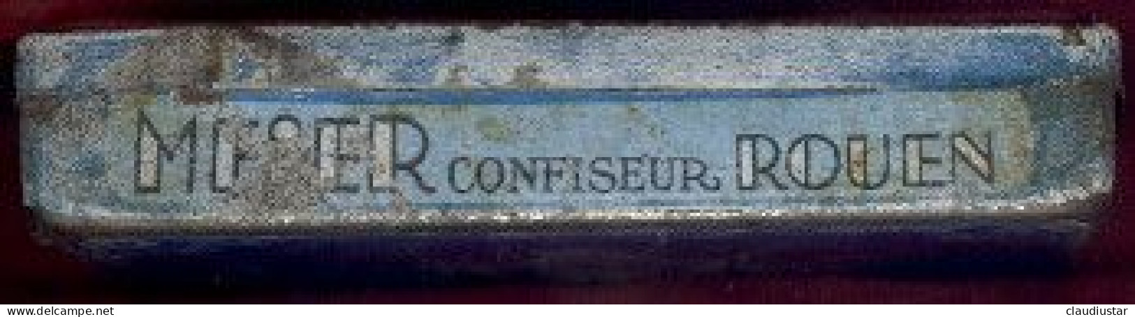 ** BOITE  CONFISEUR  ROUEN ** - Scatole/Bauli