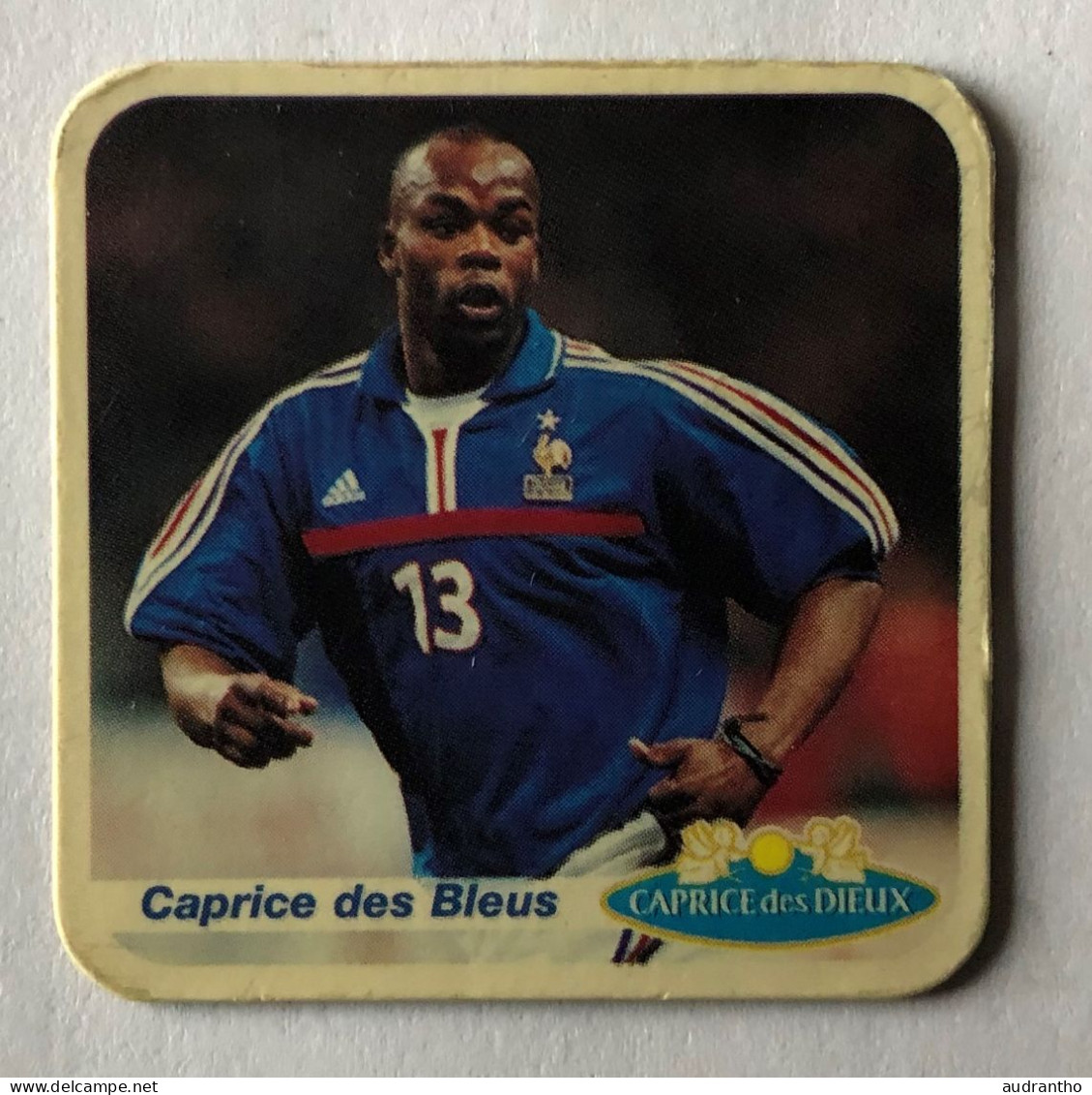 2 magnets équipe de France de football à choisir caprice des dieux Barthez Thuram Trézéguet  Henry Lizarazu Petit