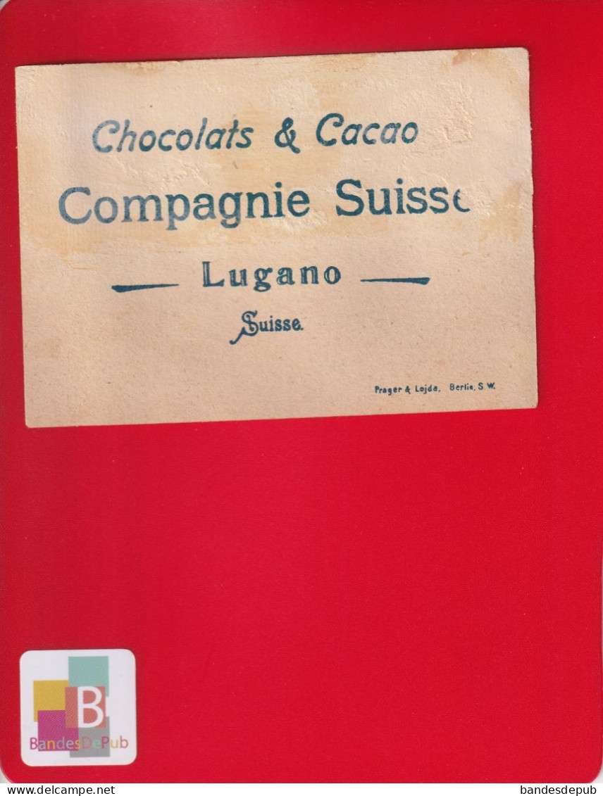 Chocolat Compagnie Suisse LUGANO Chromo Christophe Colomb ? - Otros & Sin Clasificación