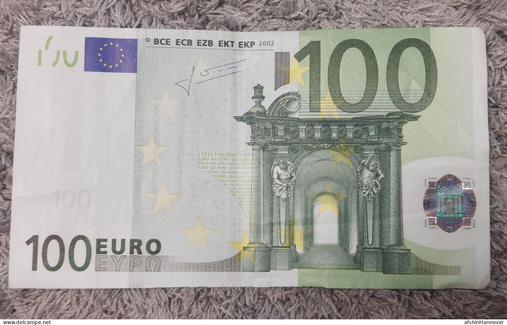 European Union 100 Euro Banknote 2002 Rare S Series Italy 100 €  Signature Trichet - 100 Euro