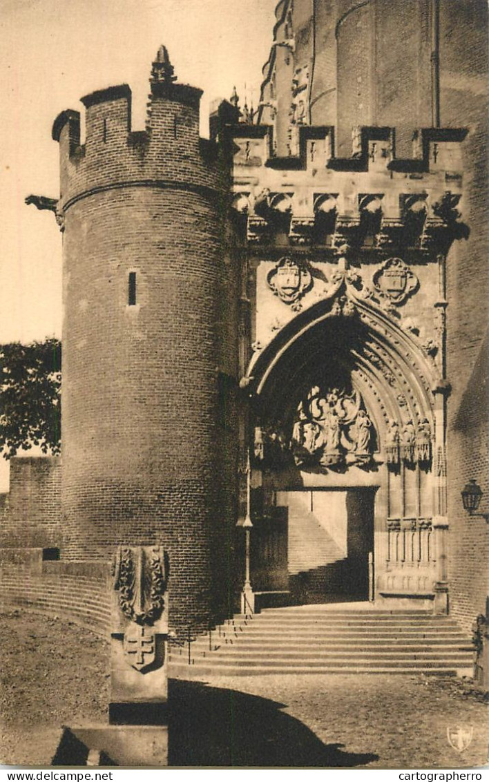 France Cathedrale D'Albi (Tarn) Porte De Dominique De Florence - Chiese E Conventi