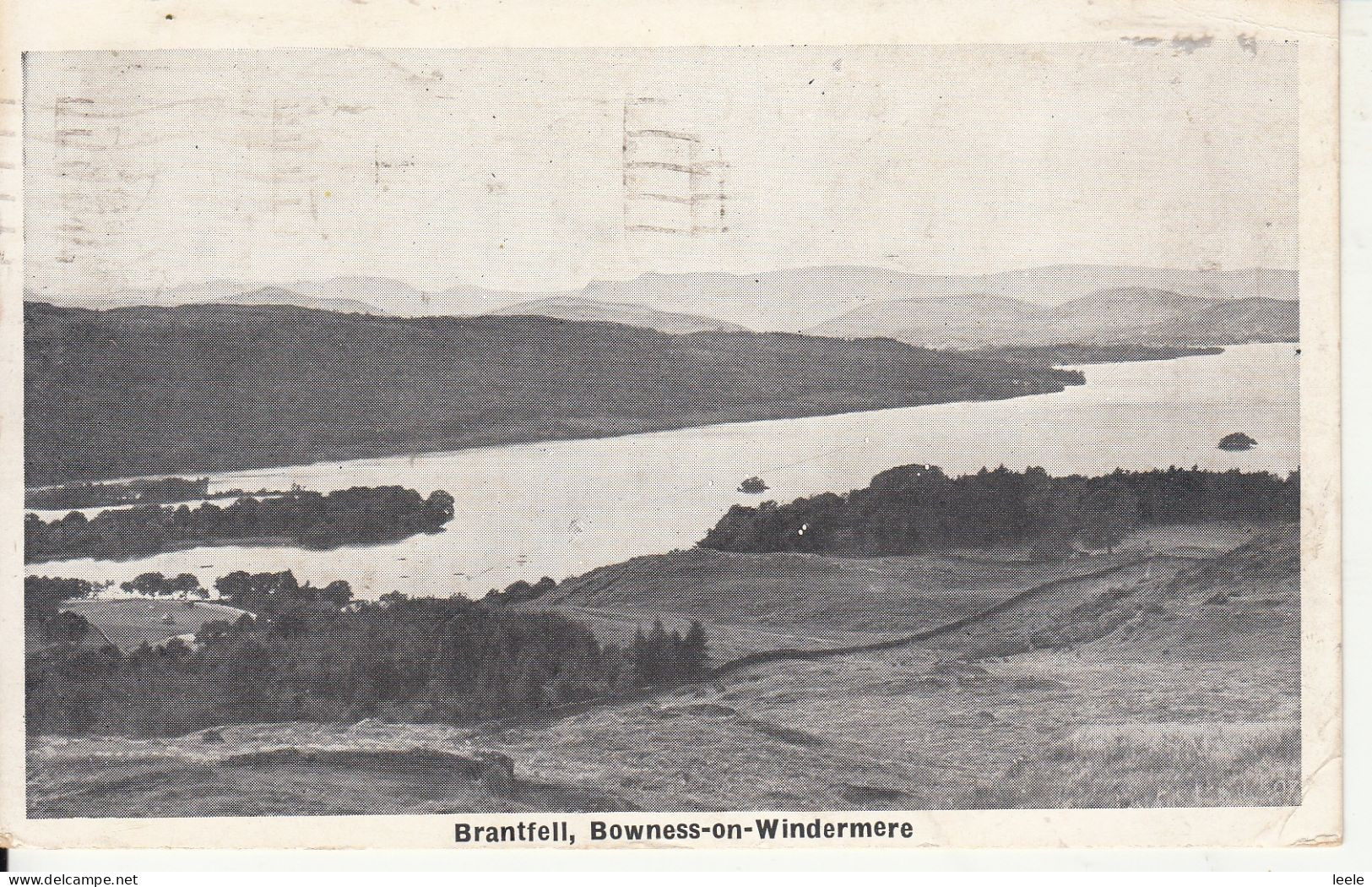 B51.  Vintage Postcard. Brantfell, Bowness On Windermere. Lake District. - Windermere