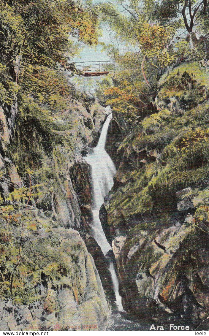 B86. Reliable Postcard. Ara Force. Waterfall. Lincolnshire. - Andere & Zonder Classificatie