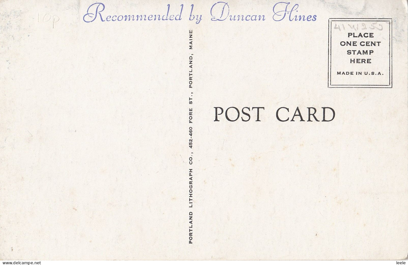 B60. Vintage US Postcard. Wilro Inc. Restaurant. Church St. Rocky Mount. N.Carolina - Autres & Non Classés