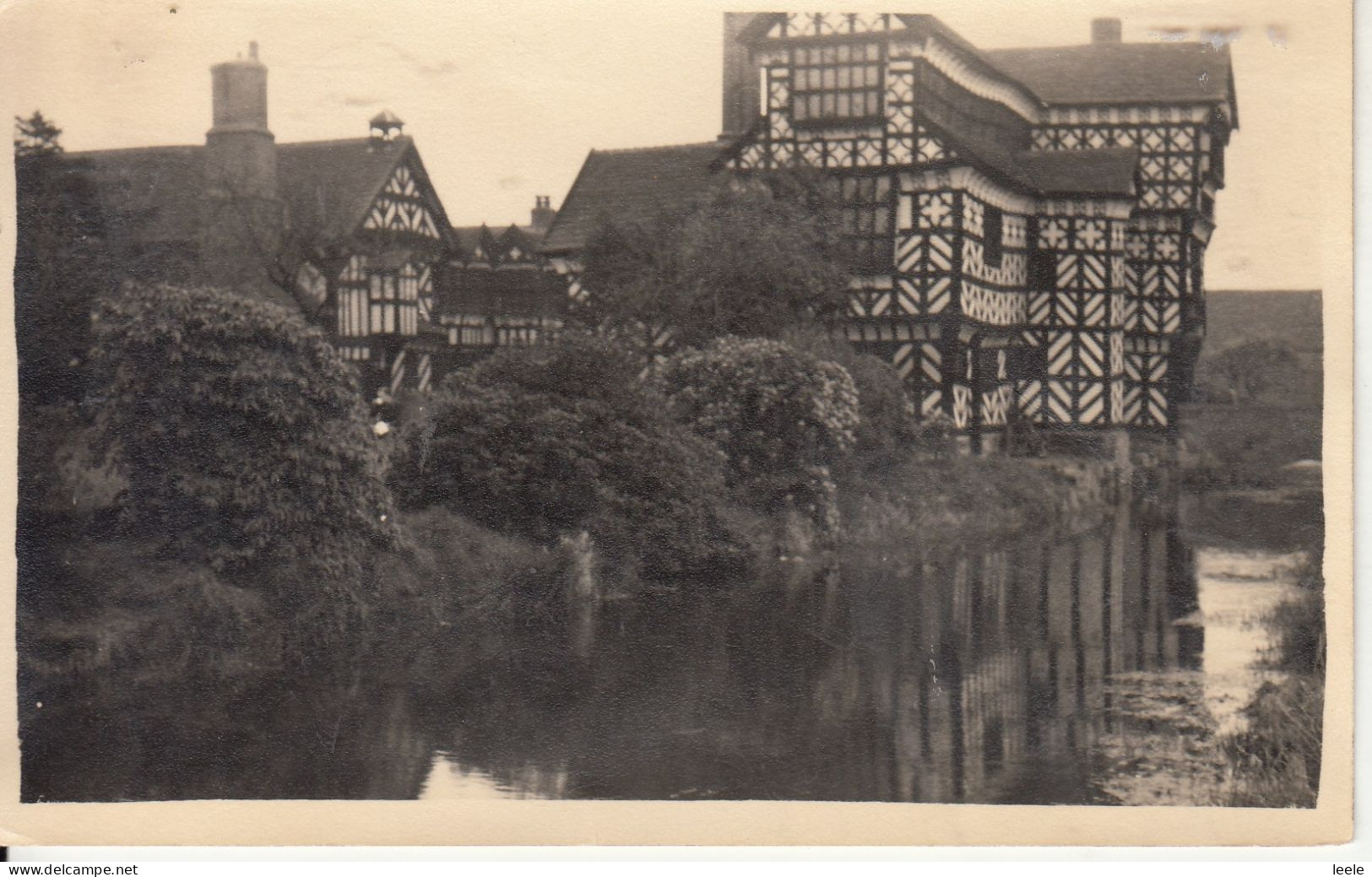 B88. Vintage Photograph. Little Moreton Hall. Congleton. Cheshire. Manor House - Sonstige & Ohne Zuordnung