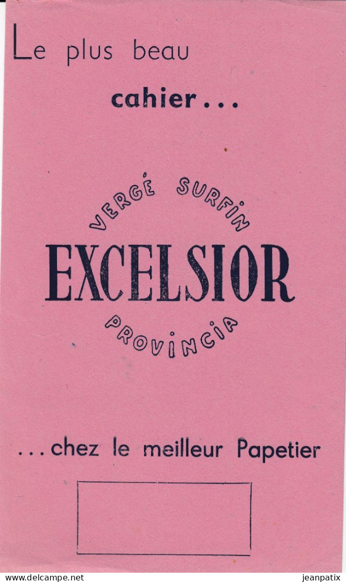 BUVARD & BLOTTER -  Cahier Excelsior Provincia - Andere & Zonder Classificatie