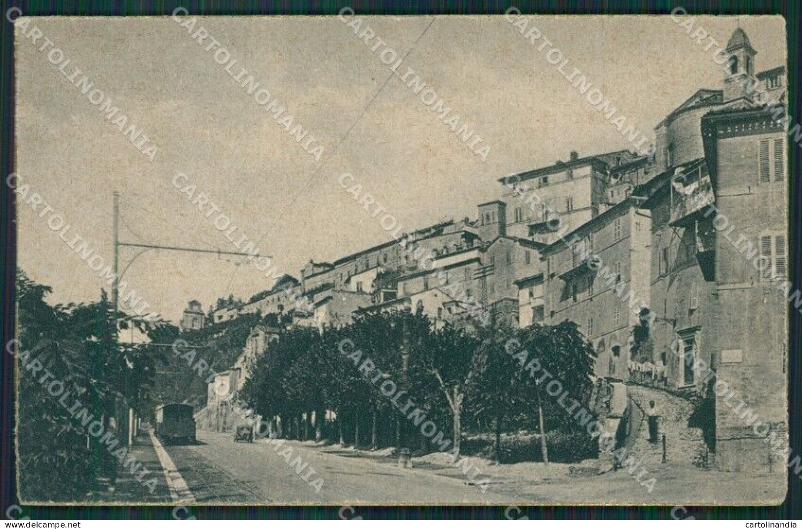 Ascoli Piceno Fermo Tram Cartolina QK6392 - Ascoli Piceno