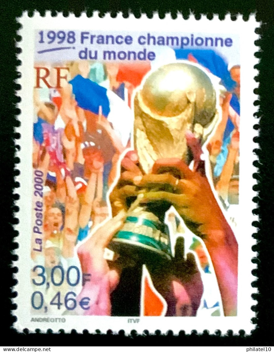 2000 FRANCE N 3314 FRANCE CHAMPIONNE DU MONDE - NEUF** - Nuovi