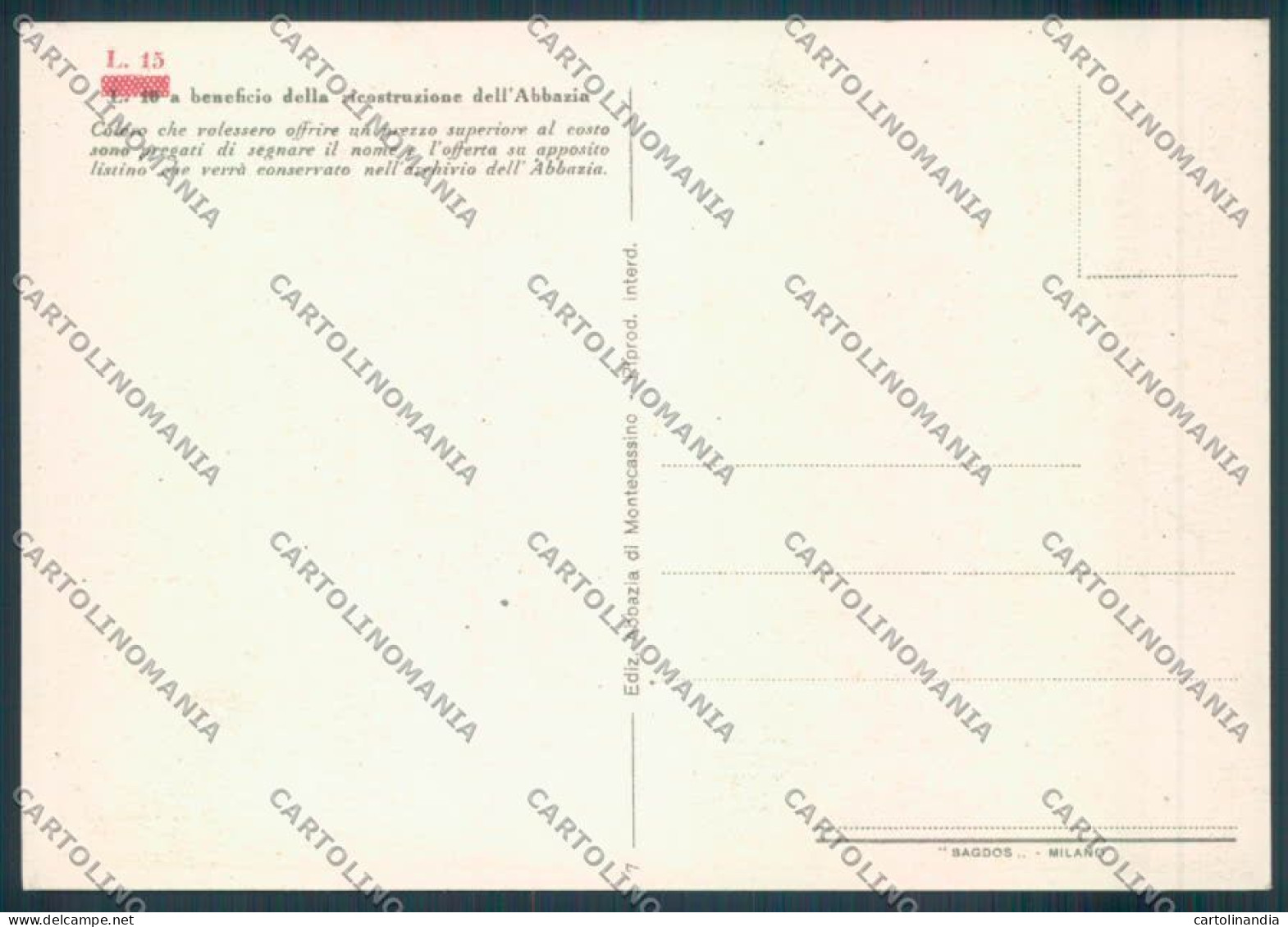 Frosinone Montecassino FG Cartolina ZF7244 - Frosinone