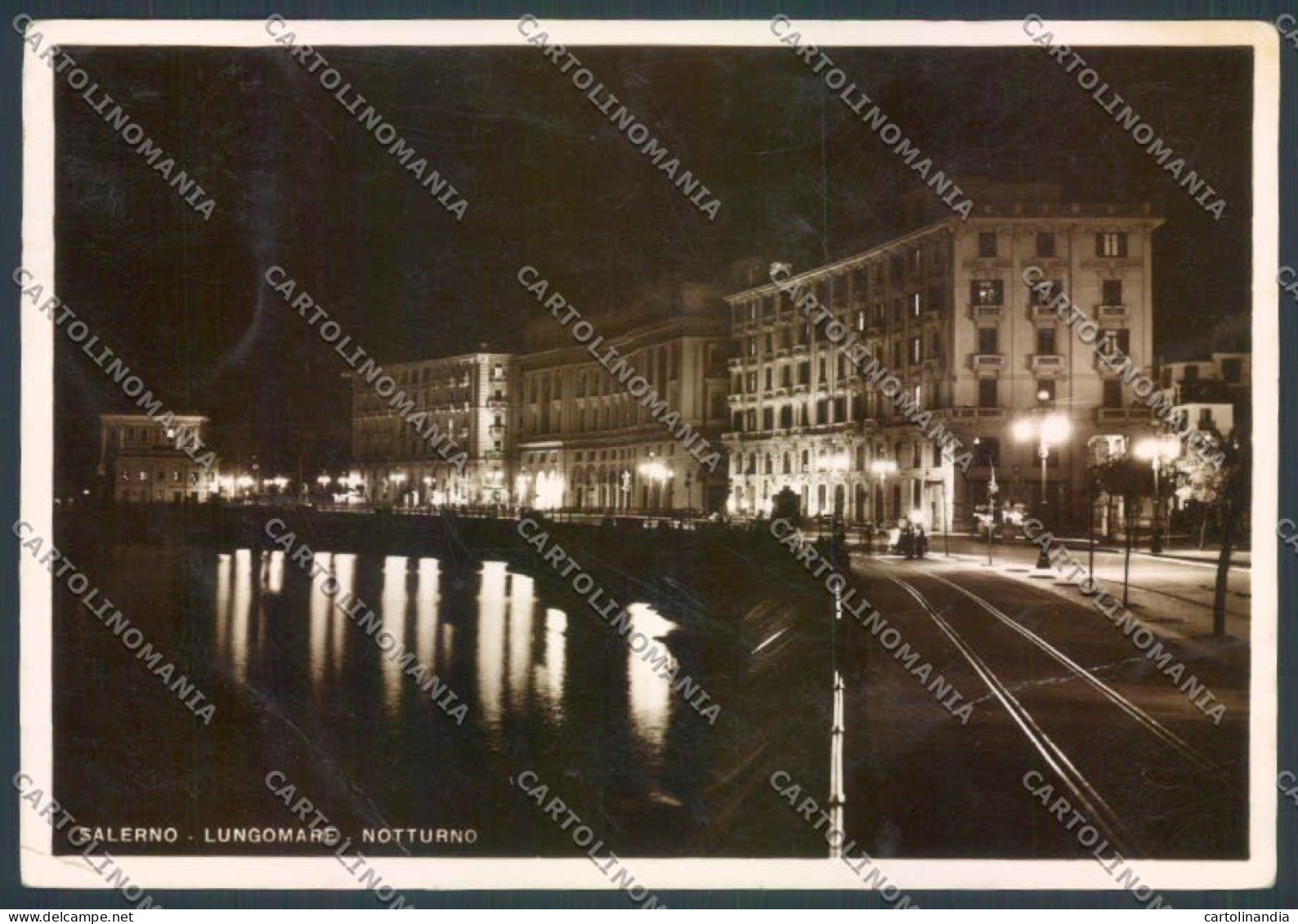 Salerno Città PIEGHINE Foto FG Cartolina ZF8254 - Salerno