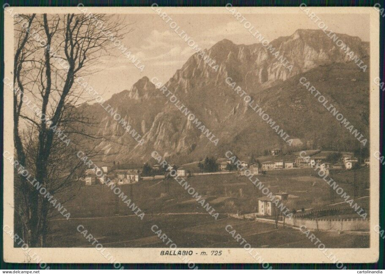 Lecco Ballabio PIEGHINA FG Cartolina ZK0381 - Lecco