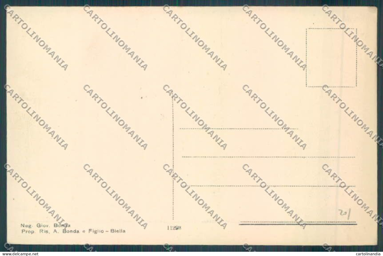 Biella Sagliano Micca Cartolina ZT5869 - Biella