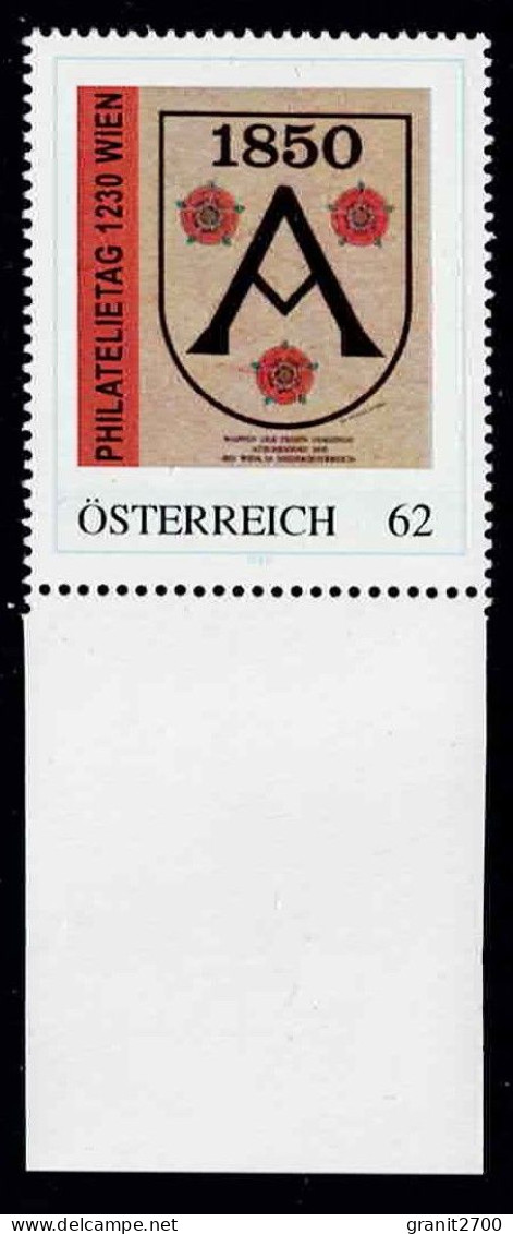 PM  Philatelietag 1230 Wien  Ex Bogen Nr. 8030381 Vom 14.10.2011  Postfrisch - Personnalized Stamps