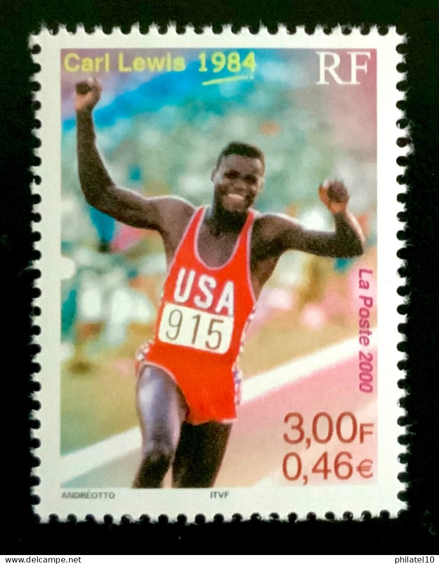 2000 FRANCE N 3313 CARL LEWIS - NEUF** - Ungebraucht