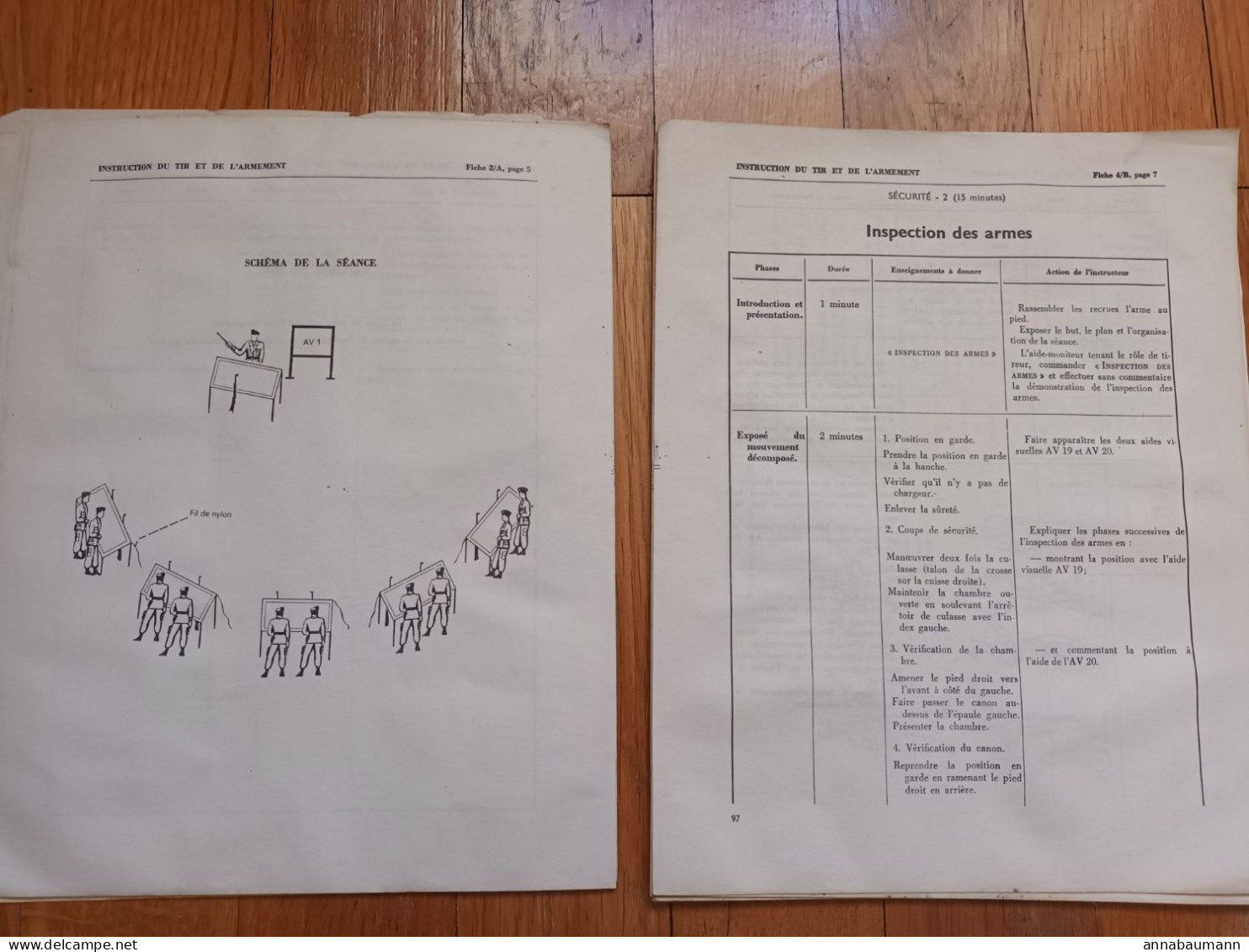 Fiches Techniques Instruction Du Tir Et De L'armement - Documents