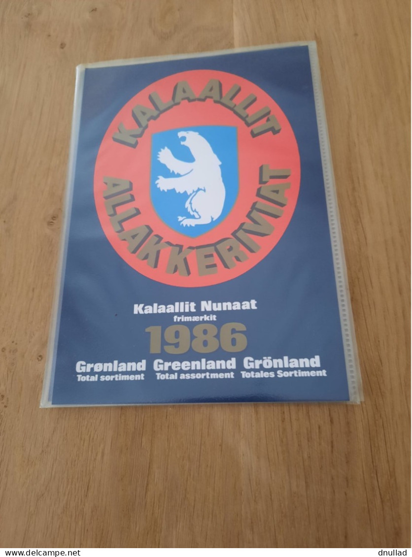 Greenland 1986  Year Set - Volledige Jaargang