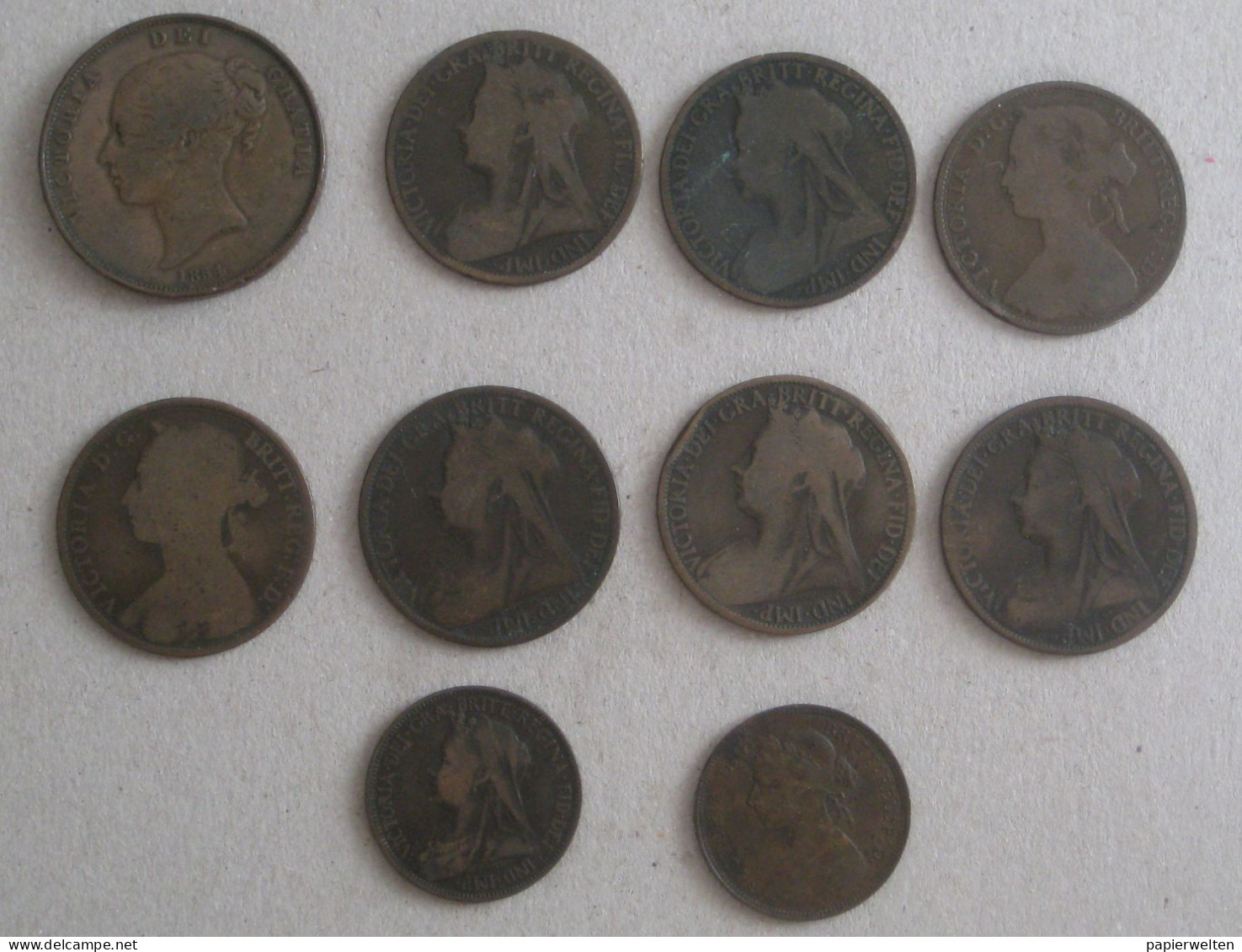 10 X Queen Victoria - Collections