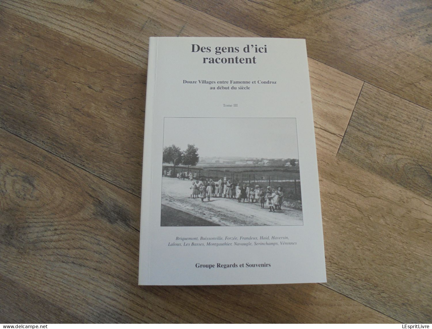 DES GENS D'ICI RACONTENT T 3 Condroz Briquemont Haversin Forzée Montgauthier Buissonville Serinchamps Conjoux Laloux - Belgique