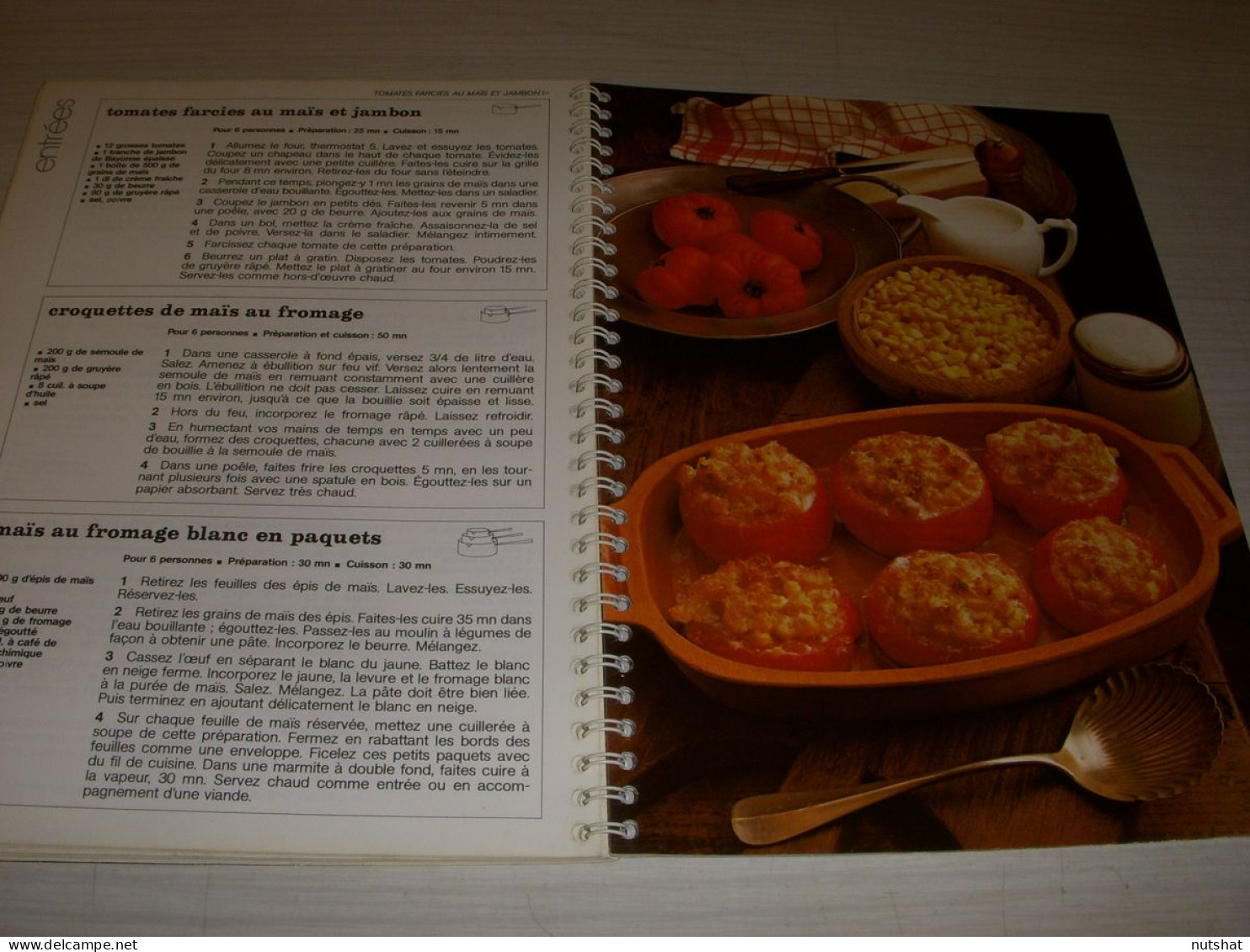 CUISINE LIVRE CARNETS CUISINE N° 18 RIZ BLE MAIS Et AUTRES CEREALES 1991 80p.    - Gastronomia