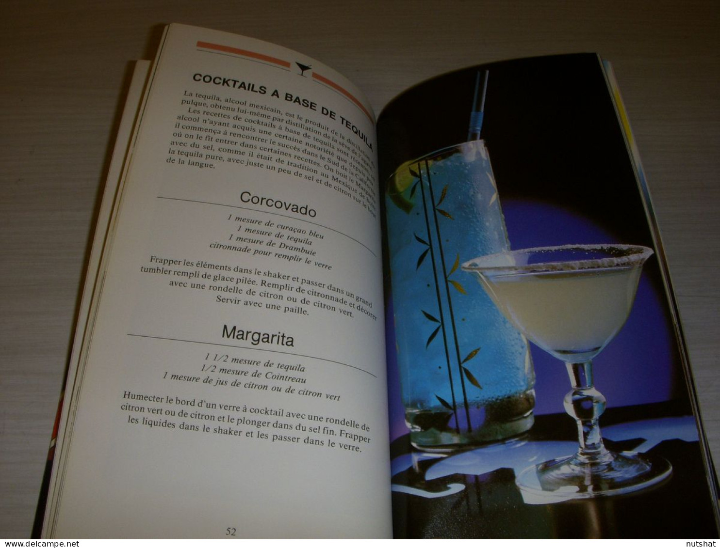 CUISINE LIVRE 117 RECETTES De COCKTAILS 1984 90p. Couleur                        - Gastronomia