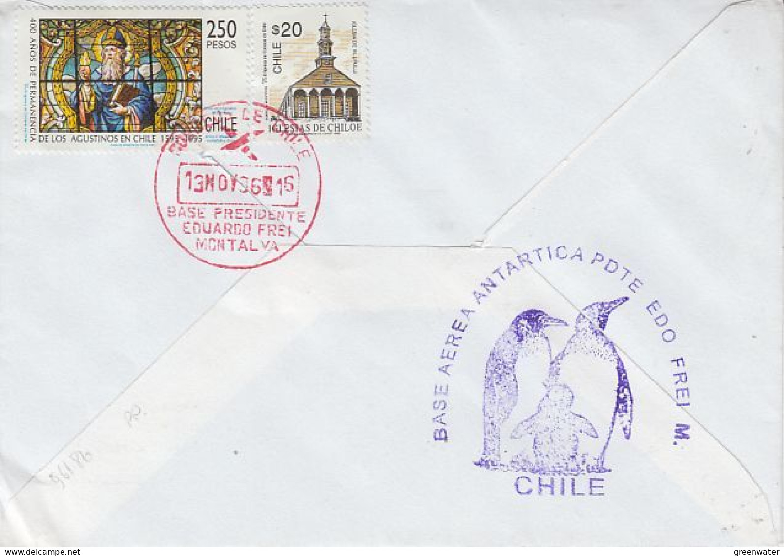 China Great Wall Station Ca Base Eduardo Frei Ca 13 NOV 1976 (59598) - Bases Antarctiques