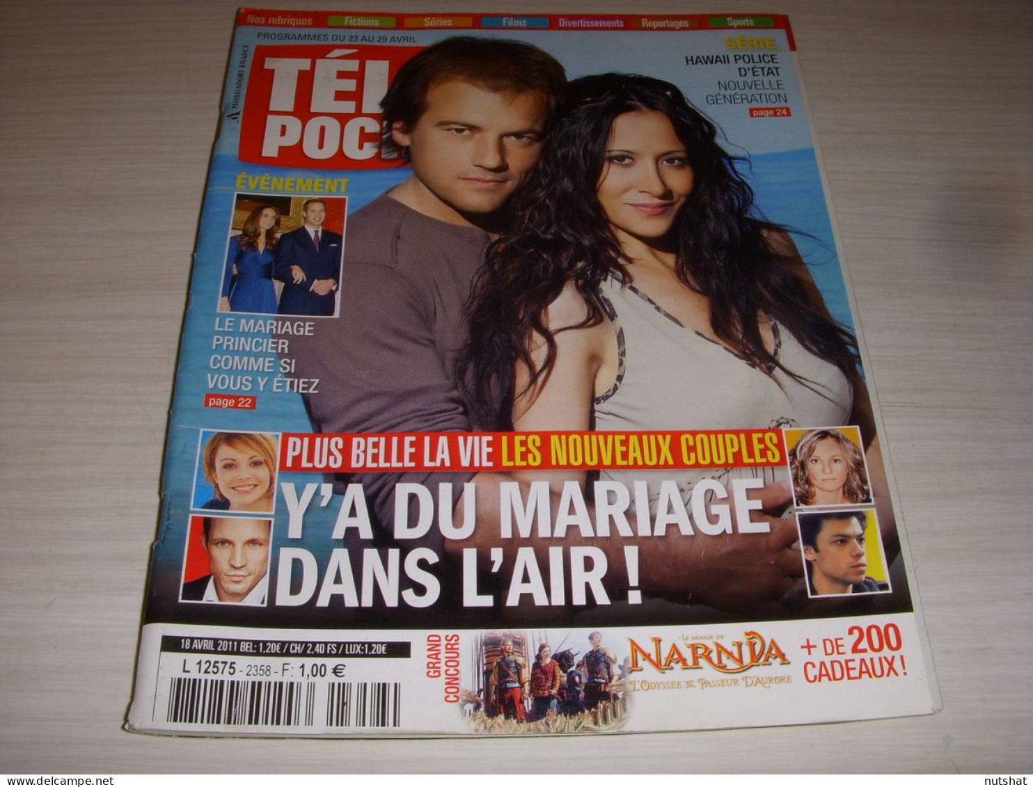 TELE POCHE 2358 18.04.2011 PLUS BELLE La VIE BARNABY La BANDE A BONNOT MARIELLE - Televisione